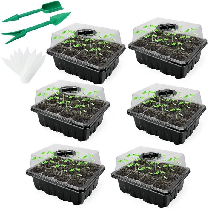Xionghonglong Kit De Démarrage Pour Plantes,Lot De 3 Bac à