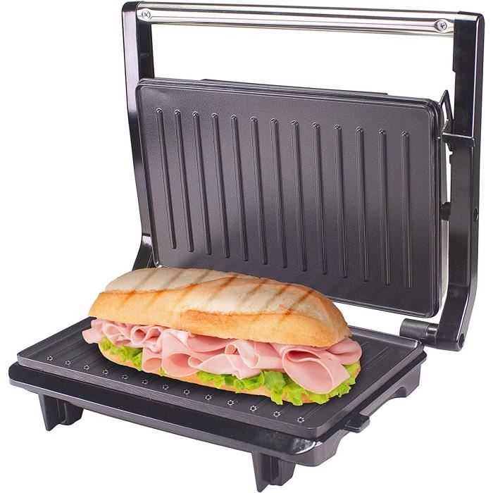 Grille-pain BEPER P101TOS002 pour sandwichs, 850W - Rouge et Blanc