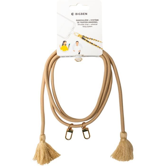 Coque bandoulière avec pompons BBC