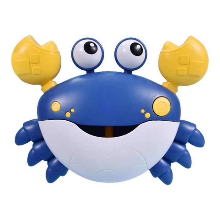 Machine à bulles de bain de crabe avec machine à bulles de bain de musique enfantine pour