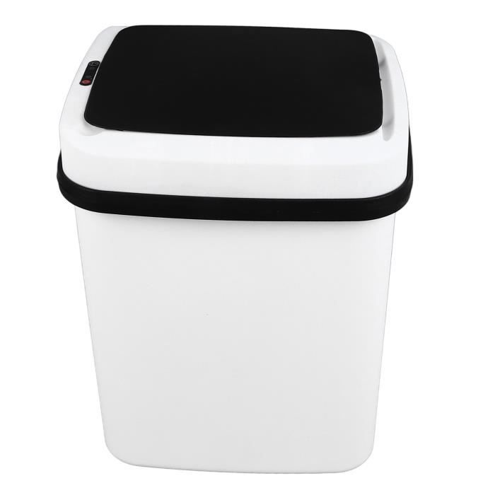 Poubelle Automatique Sans Contact 18L - Détection Infrarouge - Fermeture étanche Anti-odeurs - Rechargeable USB - Pour Cuisine, Salle De Bain - 8