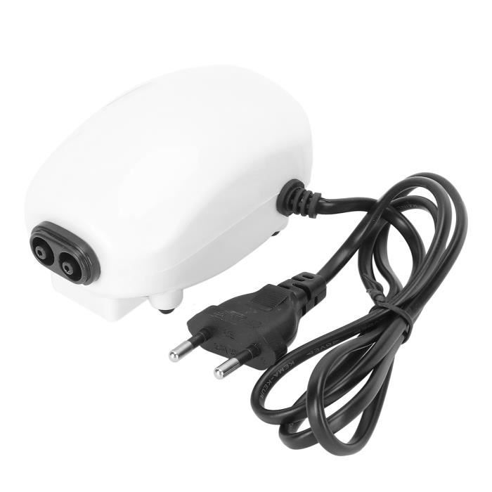 Comparer les prix de EJ.life Pompe à air pour aquarium Pompe à oxygène petite pompe à air silencieuse à double sortie pour aquarium domestique pour