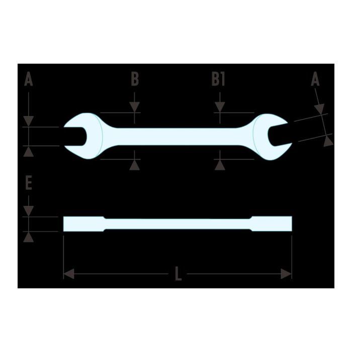 Cle Fourche Facom Dimensions 38 X 42 Mm Achat Vente Cle A Fourche Cle Fourche Facom Dim 38x42mm Cdiscount