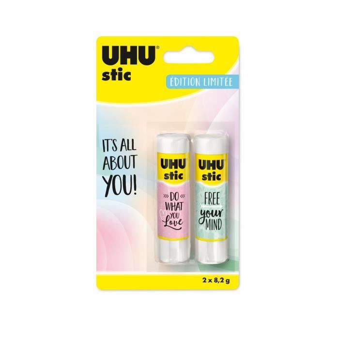 UHU UHU Lot de 240 pastilles adhésives Blanc 
