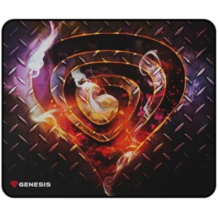 Tapis de Souris - GENESIS - Carbon 500 M Steel G2 - Multicolore - Surface Lisse - Design Moderne