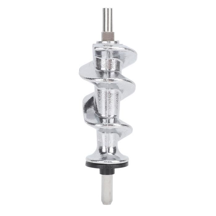 Vis Pour Hachoir à Viande - Acier Inoxydable, Longueur 12 Cm - Diamètre Bas 4,2 Ou 4,5 Cm - Compatible Nombreux Modèles