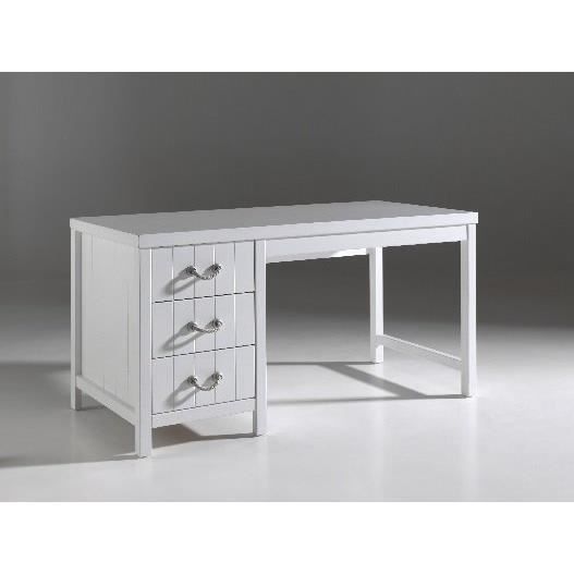 Bureau Lewis 3 Tiroirs Blanc Style Marin Achat Vente Bureau Bureau Lewis 3 Tiroirs Blan Soldes Sur Cdiscount Des Le 20 Janvier Cdiscount
