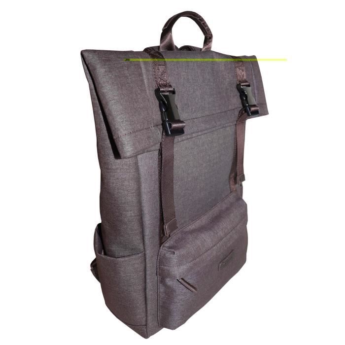 Sac à Dos Katana Pour PC Portable Et Tablette - Nylon Renforcé Cuir - Neuf Avec étiquettes