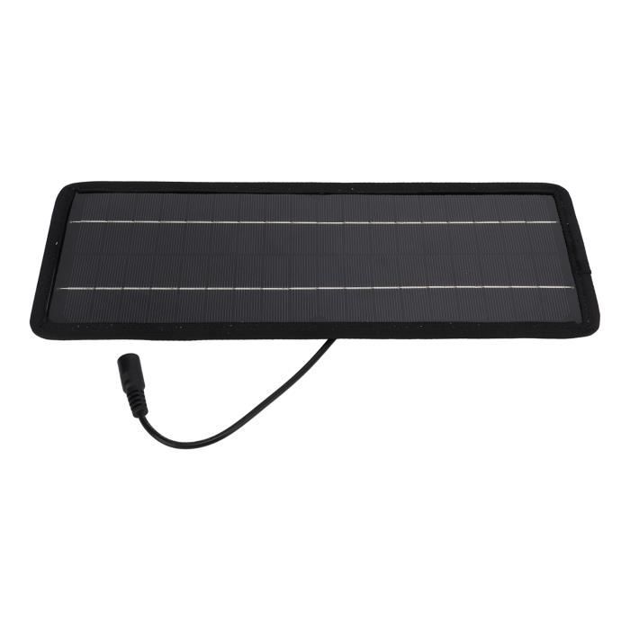 Panneau Solaire 20W 12V Polysilicium – Chargeur Batterie Avec USB Double Port + Câble OBD, Pour Voiture, Camping-Car, Bateau