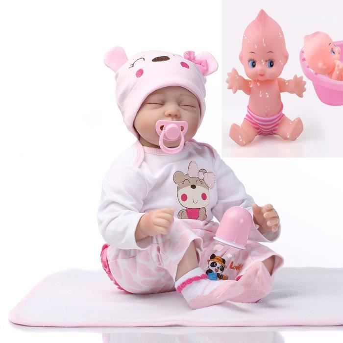 Leshp Bebe Reborn Fille 55 Cm Avec Petite Poupee En Caoutchouc Cdiscount Jeux Jouets Leshp Bebe Reborn Fille 55 Cm Avec Petite Poupee En Caoutchouc Cdiscount Jeux Jouets