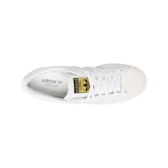 superstar 80s dlx homme blanche