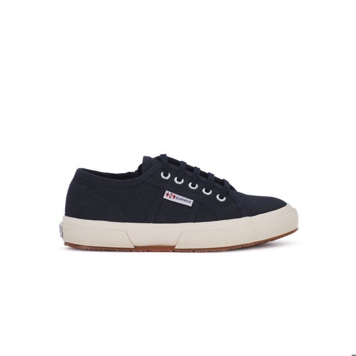 Baskets - SUPERGA - 2750 - Enfants - Lacets - Textile - Bleu Baskets - SUPERGA - 2750 - Enfants - Lacets - Textile - Bleu
