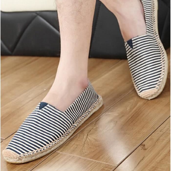 Espadrille homme rouge top