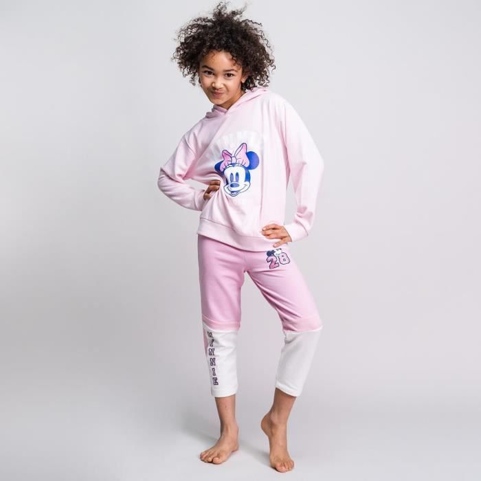 Legging fille Cerda Largo French Terry Minnie pink 8 ans Pink