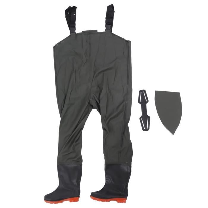 Salopette Imperméable De Pêche Manches Longues - Avec Capuche, Bottes Et Gants - Neuf Avec étiquettes