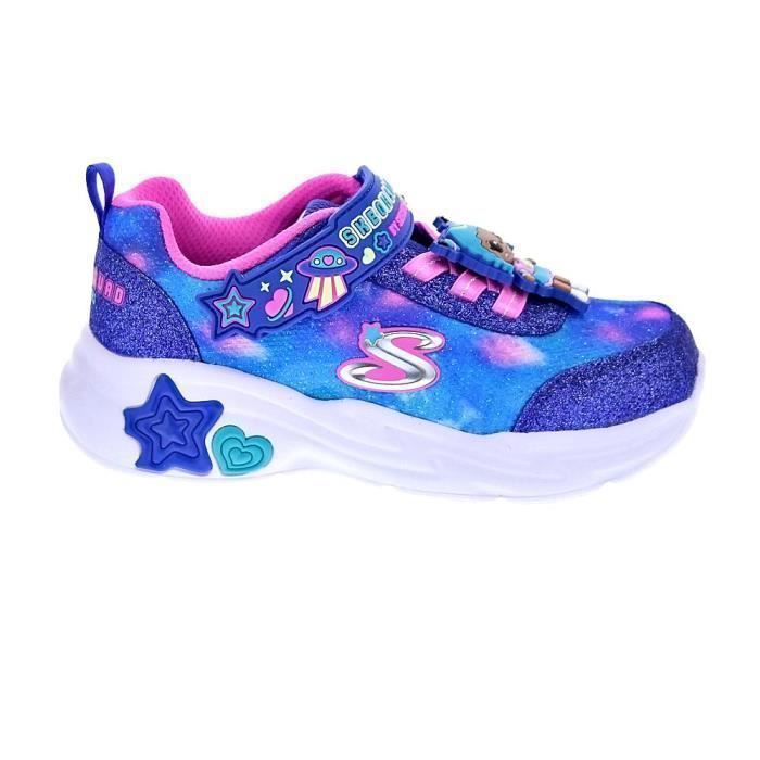 Skechers Chaussures Skechers pour fille - Snuggle Sneaks - Fermeture à scratch - Bleu