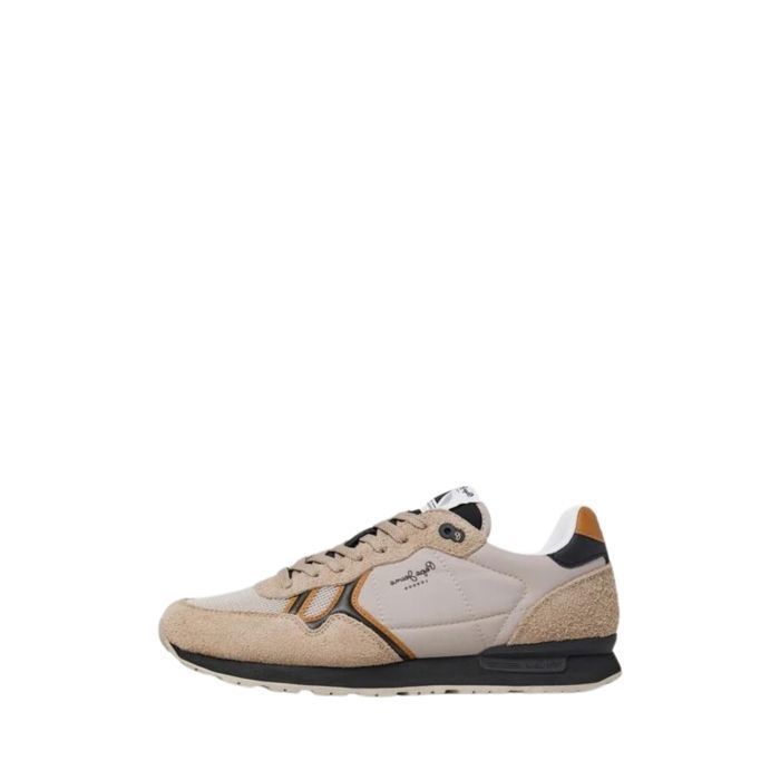 519 Baskets Pepe Jeans homme Ref 62276 844 Beige