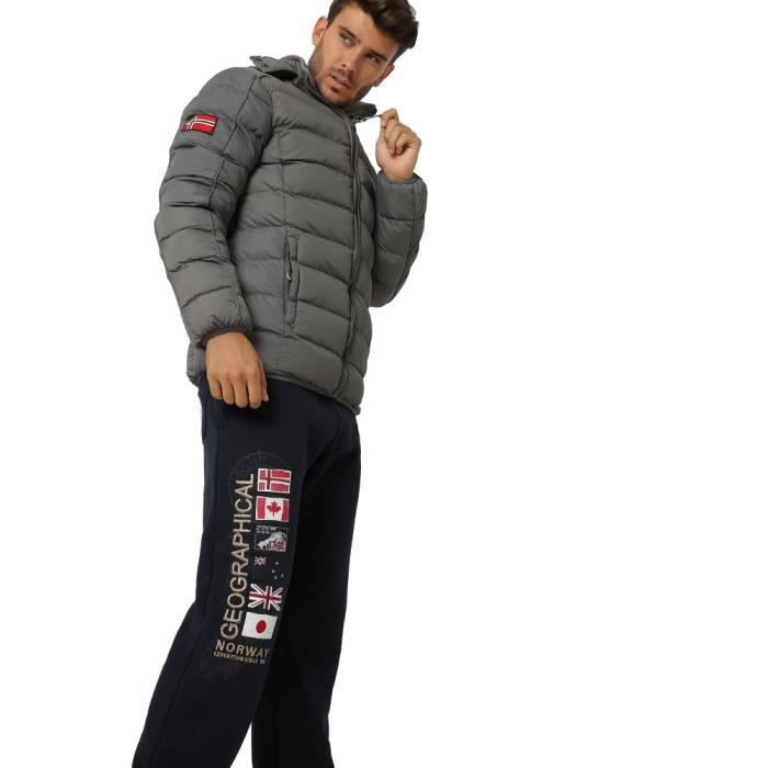 GEOGRAPHICAL NORWAY Doudoune BELLISSIMO Gris Homme Gris