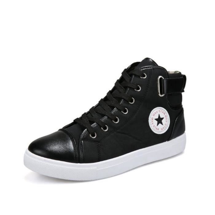 Basket Homme Skate Shoes Shoes Sneakers Sport Shoes Noir Marque