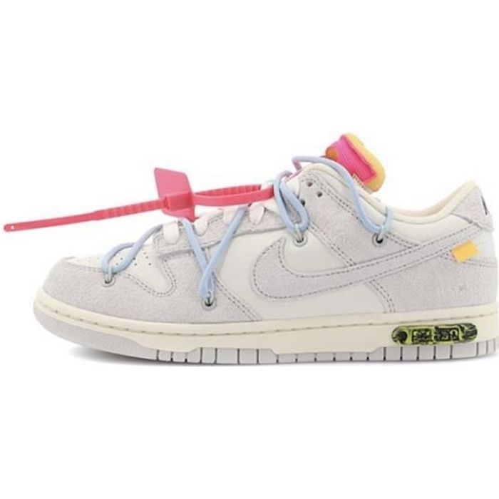 Baskets DJ0950-113 Off-White™ x Nikes SB Dunk Low Homme Femme Chaussures de  Sport Gris Bleu Gris bleu - Cdiscount Chaussures