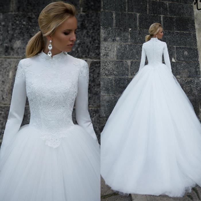 Fabricants de robes de mariee grande taille en dentelle blanche a l entrejambe Blanc Cdiscount Pret a Porter