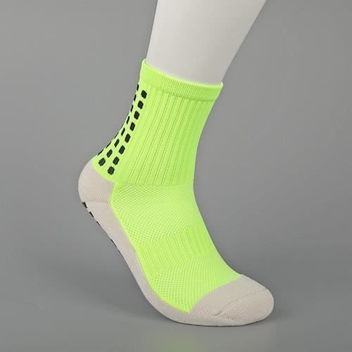 Chaussettes Sport Antidérapantes WACCET - 2 Paires - Anti-Ampoules - Football, Randonnée - Taille Adulte/Enfant