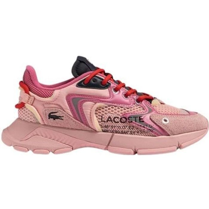Baskets Lacoste L003 Neo Rosa pour Femme Rose Cdiscount Chaussures