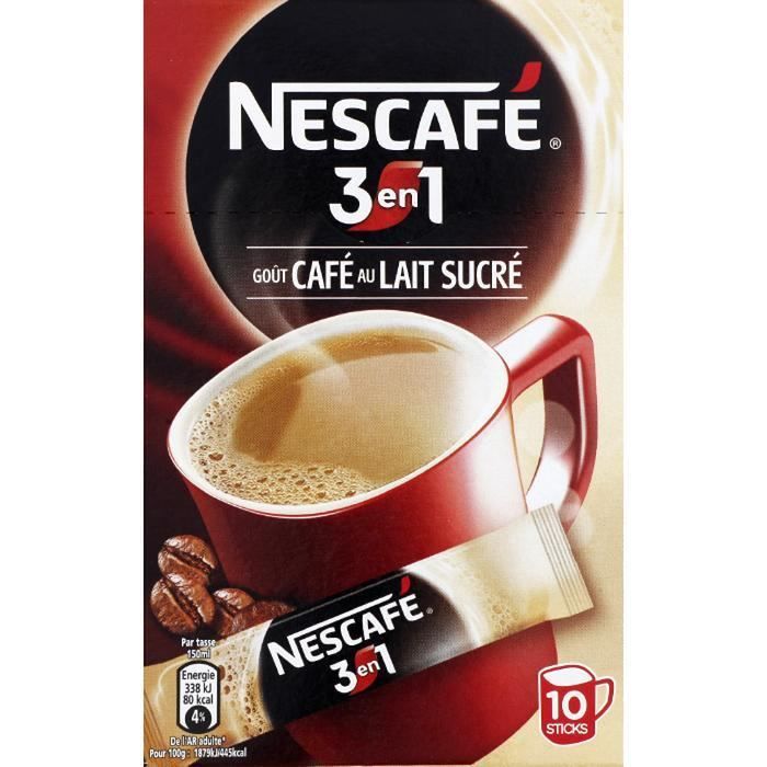 Nescafe cafe discount au lait