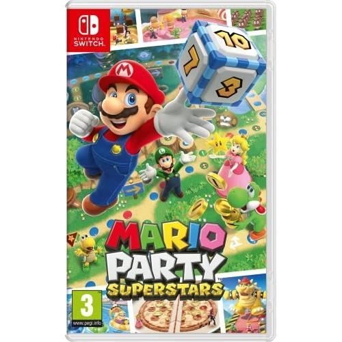 Jeu Nintendo Mario Party Superstars - Edition Standard - Plateforme Nintendo Switch - Pegi 7+