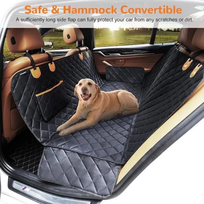 Housses de Siège d'auto Imperméable Antidérapant Protection Siege Voiture pour Chien Universelle Protection 137 * 147 cm