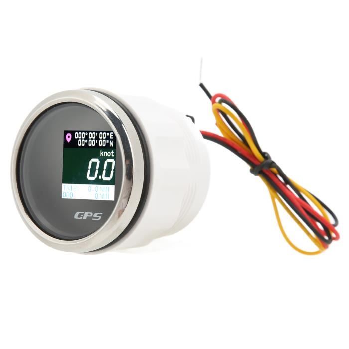 Compteur De Vitesse GPS ELING - Écran LCD, étanche IP67, Avec Antenne GPS Et Alarme De Survitesse