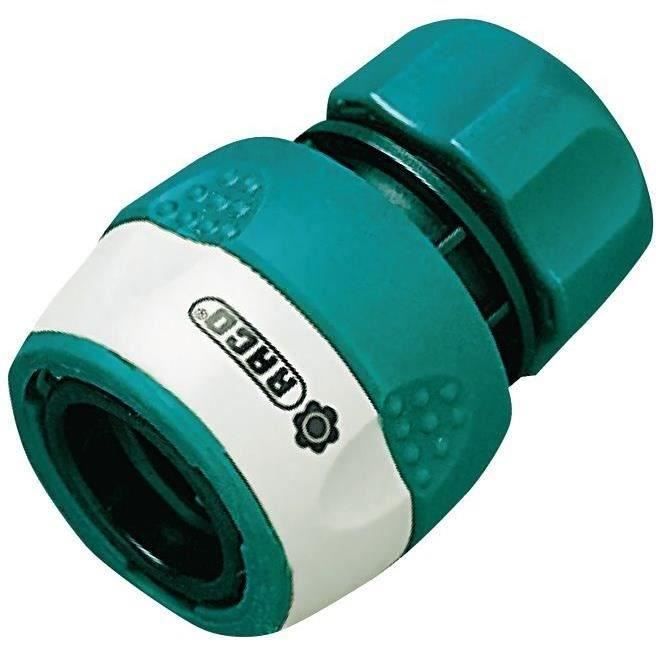 Raccord rapide bi-matières - RACO EXPERT - 19 mm - PVC - Vert et blanc