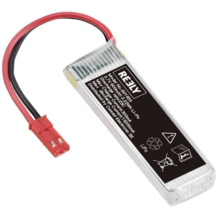 Reely Pack de batterie (LiPo) 3.7 V 1000 mAh Nombre de cellules: 1 30 C