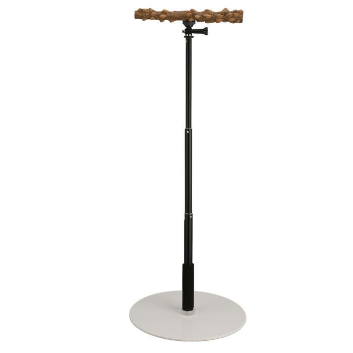 Comparer les prix de SALUTUYA Perchoir à perroquet réglable SALUTUYA Perchoir à oiseaux réglable Support de jeu de perroquet animalerie jouet