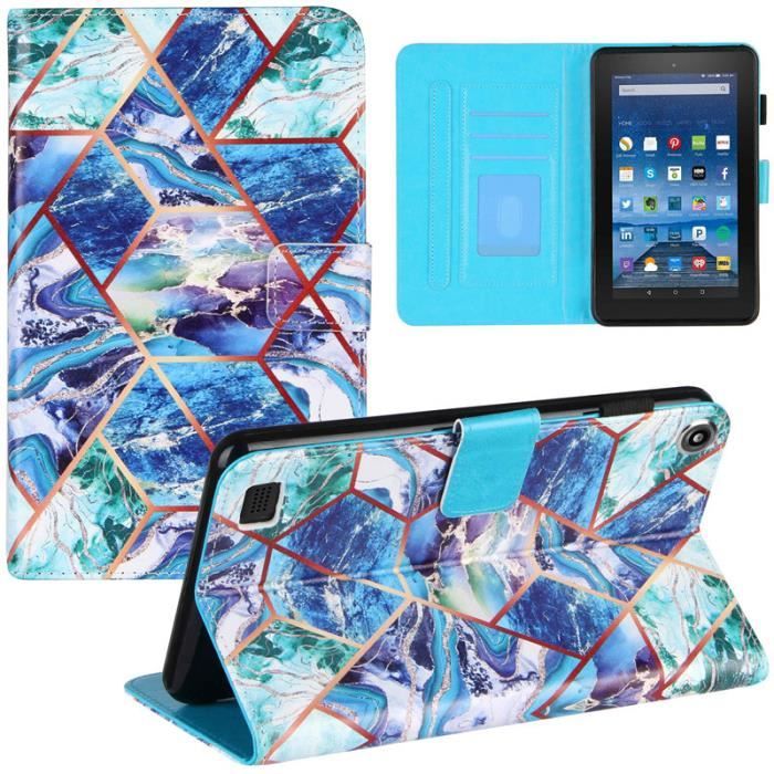 Coque Tablette Amazon AllNew Fire (7") (2019), Smart Folio Étui en