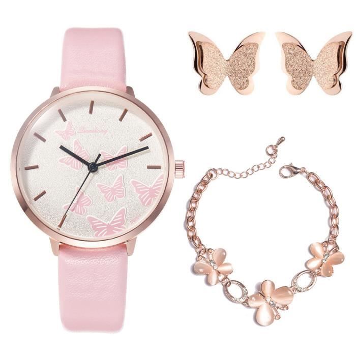 Collier Et Boucles D'oreilles Papillon Avon – Coffret Cadeau Neuf Avec étiquettes, Couleur Argenté