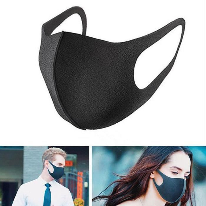 Lips Love. SH M188 Masque de bouche et de nez en coton 2 couches avec 10 filtres 3 couches lavables /à 60 /°C