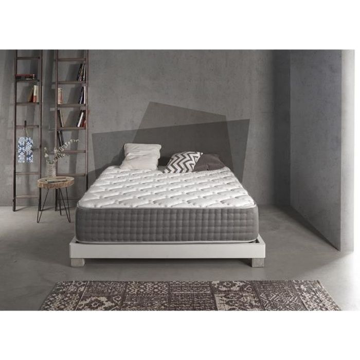SIMPUR RELAX - Matelas 180x200 cm ELIXIR SUPREME - Mémoire de Forme PURE-CONFORT® + Rest foam - Anti Statique - Épaisseur epaisseur