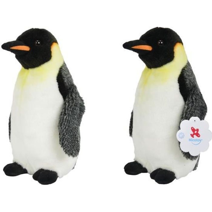 SIMBA TOY Peluche Pingouin Empereur 30 cm
