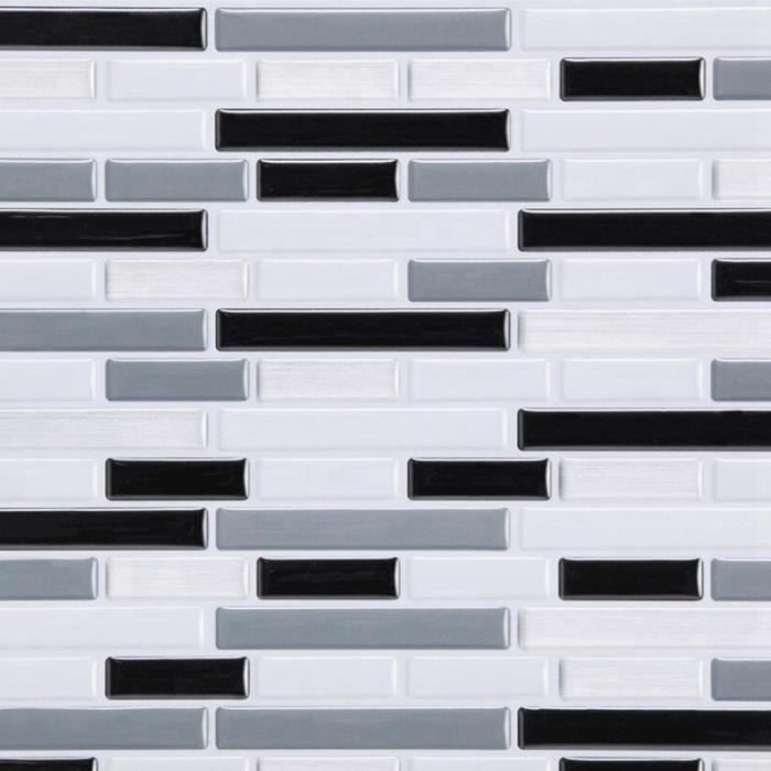 Auto Adhesif Mosaique Tuile Sticker Mural Autocollant Bricolage