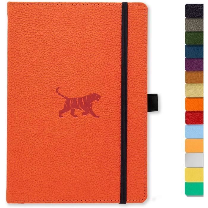 Carnet à Couverture Rigide A5 Grindstore - Motif Chat Ailé (Tressym), Pages De Qualité, Pour Notes Et Journal