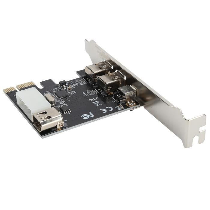 CARTE D'EXTENSION PCI-E USB 3.0 à 4 Ports Adaptateur de Concentrateur PCI 3537 EUR 12,55