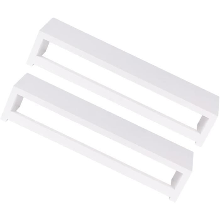 LiebeWH Étagères Murales Affichage Étagère Blanche Pour Mur En Bois Sculpté Petite Étagère Murale Meubles De Rangement Flottants Pour Décor à La Maison