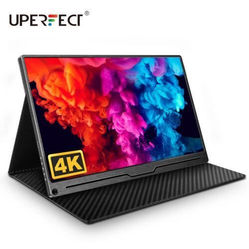 Moniteur portable  156 pouces UHD 4K Écran dordinateur USB Type-C avec couvercle – Uperfect 156A17