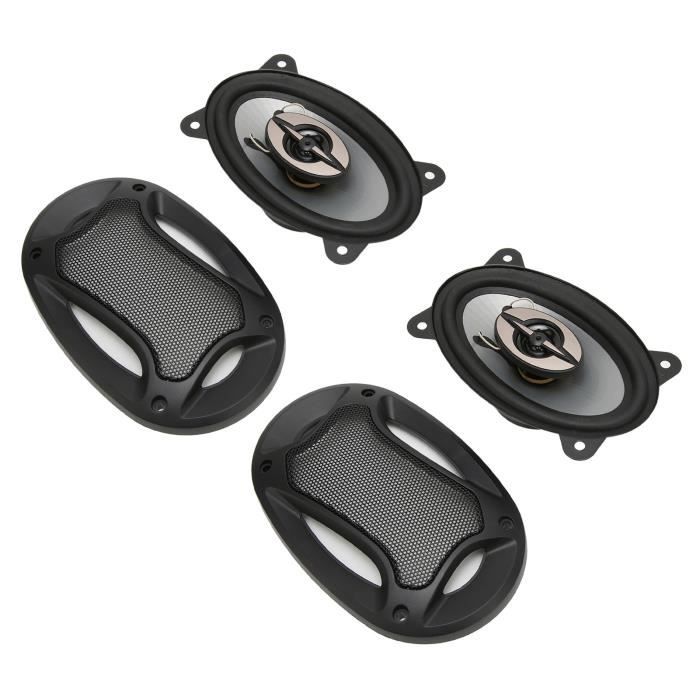 Anneaux Haut-Parleur Voiture Acunny - Joints Mousse 6.5" Amélioration Acoustique Auto-Adhésifs
