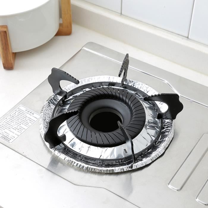 Lot De 6 Capuchons + 5 Diffuseurs Universels Pour Brûleurs De Cuisinière à Gaz – Alliage De Zinc Robuste