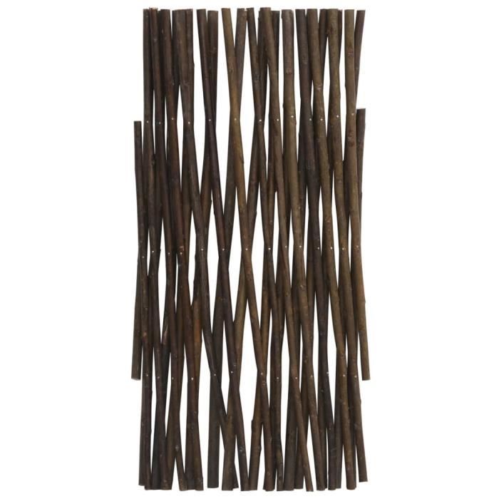 Treillis Extensible En Osier 80x120 Cm - Support Pour Plantes Grimpantes, Décoration Jardin - 10