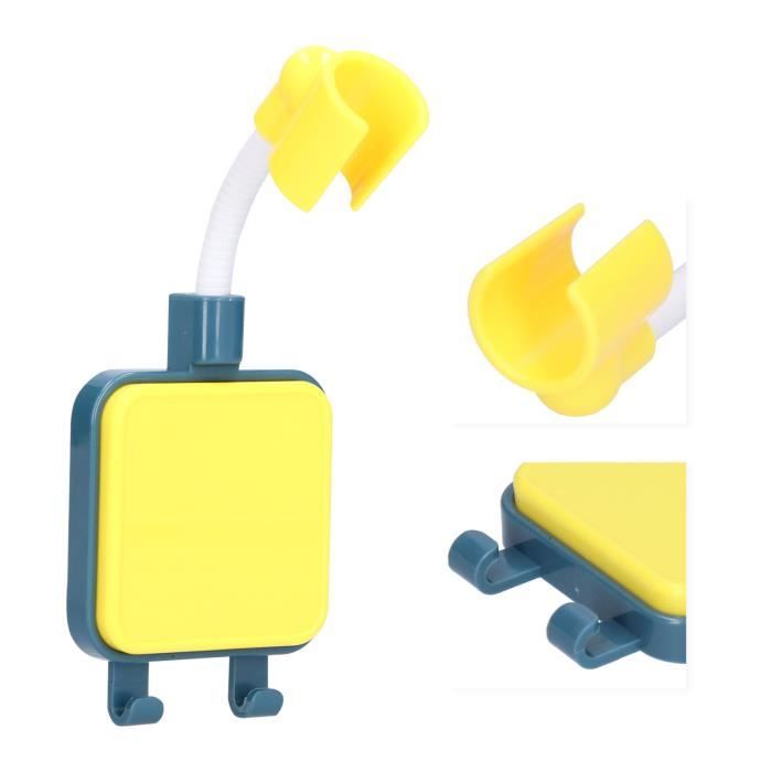 Support Adhésif Réglable Pour Pommeau De Douche – Pas De Perçage, 2 Crochets - 8