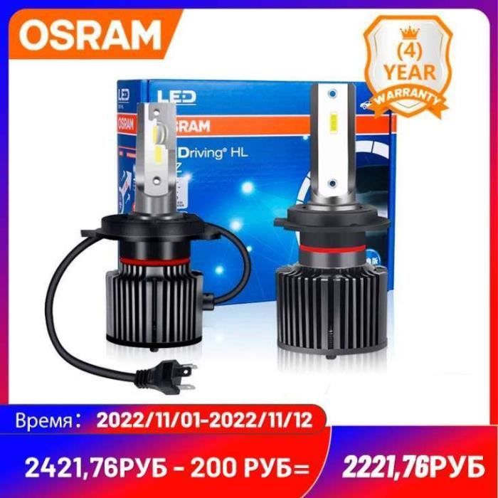 Ampoules LED 9012 / 9005 Pour Phares - 55W 12000LM - Plug & Play - Remplacement Halogène - Garantie 1 An