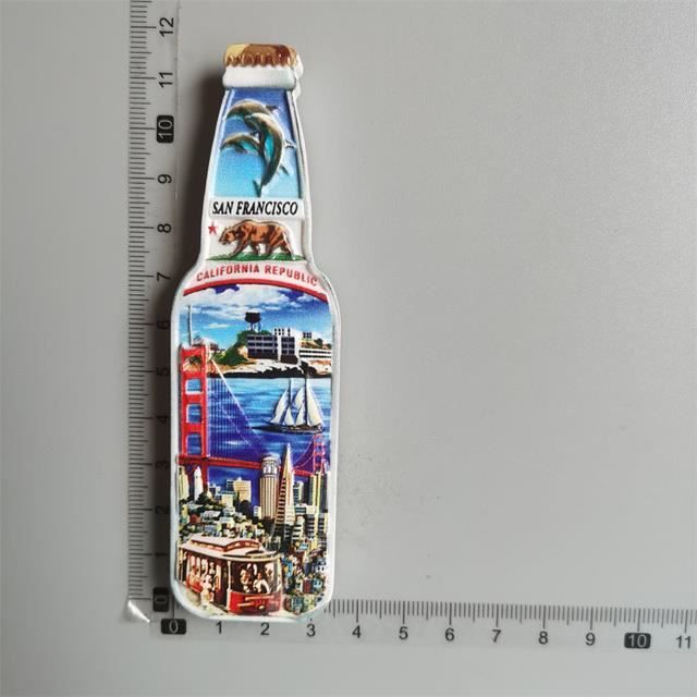 Magnets Frigo Déco - 18 Pays Au Choix - Souvenirs De Voyage Colorés - Aimants Pour Frigo Et Surfaces Métalliques - Cadeau Idéal Pour Voyageurs